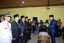 WAKIL BUPATI OKU SELATAN MELANTIK 9 (SEMBILAN) PEJABAT ADMINISTRATOR DAN PENGAWAS DI LINGKUNGAN PEMERINTAH KABUPATEN OKU SELATAN