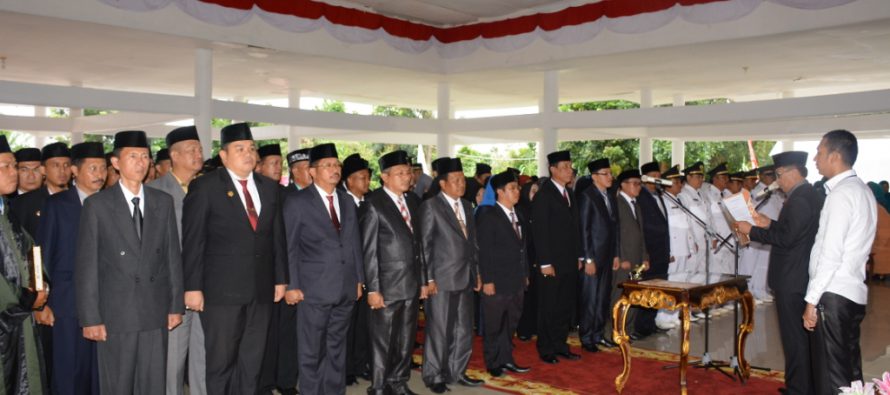 PEMERINTAH KABUPATEN OKU SELATAN MENGUCAPKAN SELAMAT KEPADA PEJABAT YANG TELAH DILANTIK