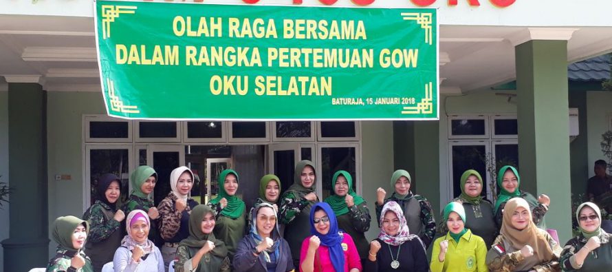 OLAHRAGA BERSAMA DALAMA RANGKA PERTEMUAN GOW OKU SELATAN