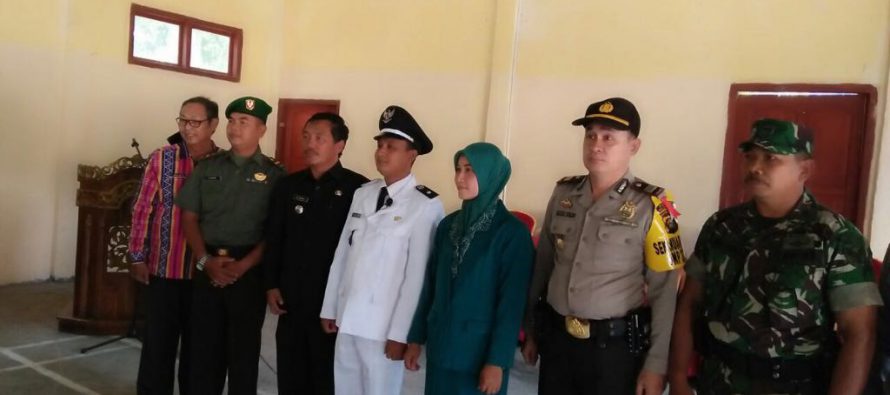 PENGAMBILAN SUMPAH JABATAN SENDIRI TELAH DILAKSANAKAN DI AULA  KECAMATAN BUAY RAWAN