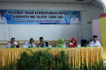 PELATIHAN KEWIRAUSAHAAN PEMUDA DI KABUPATEN OKU SELATAN TAHUN 2018