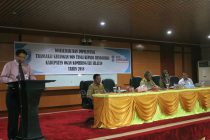 SOSIALISASI IMPLEMENTASI TRANSAKSI KEUANGAN NON TUNAI KEPADA BENDAHARA DI KABUPATEN OKU SELATAN