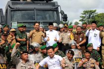 PEMERINTAH KABUPATEN OGAN KOMERING ULU SELATAN MENGGELAR APEL SIMULASI SISPAM KOTA PRA OPS  MANTAP PRAJA MUSI TAHUN 2018