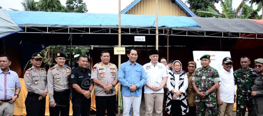 BUPATI, WAKIL BUPATI DAN KETUA DPRD MONITORING KEADAAN DAN KONDISI TPS DI BEBERAPA WILAYAH KABUPATEN OKU SELATAN