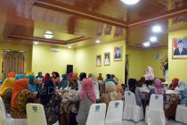 PKK KABUPATEN OKU SELATAN GELAR HALAL BIHALAL DENGAN PARA PENGURUS