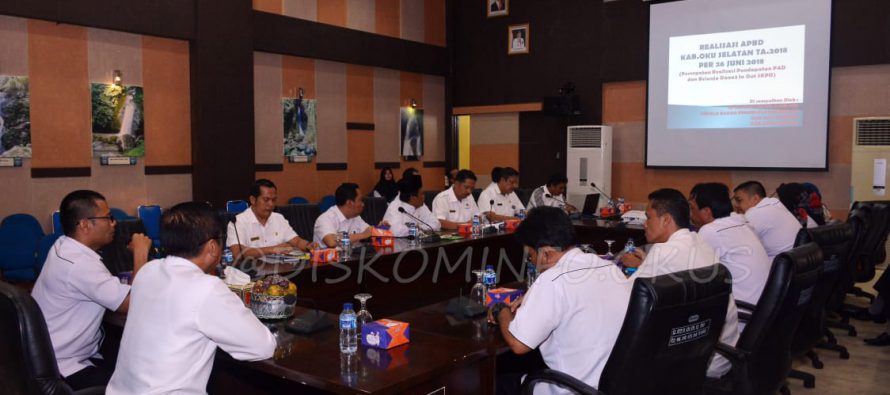 BPKAD OKU SELATAN GELAR RAPAT KOORDINASI TENTANG UPAYA PENGELOLAAN SUMBER-SUMBER PENDAPATAN DAERAH KABUPATEN OKU SELATAN