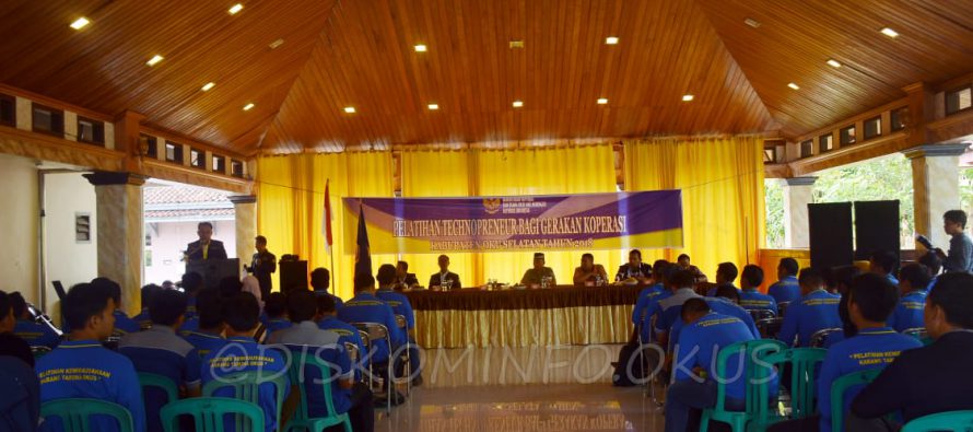 PELATIHAN TECHNOPRENEUR BAGI GERAKAN KOPERASI DI KABUPATEN OKU SELATAN