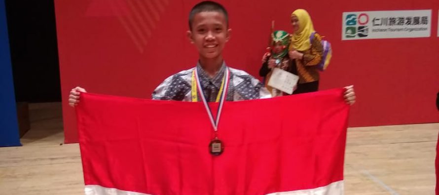 PUTRA DAERAH KABUPATEN OKU SELATAN BERHASIL MERAIH JUARA DI WORLD MATHEMATICS INVITATIONAL (WMI) TAHUN 2018 DI KOREA SELATAN