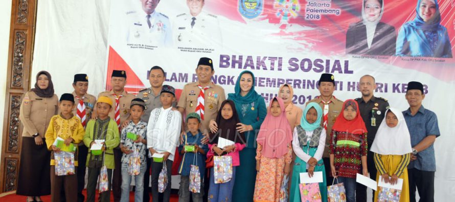 PEMKAB OKU SELATAN GELAR BAKTI SOSIAL DALAM RANGKA PERINGATAN HUT KE-73 REPUBLIK INDONESIA