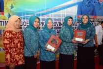 SILAHTURAHMI  TP PKK PROVINSI SUMATERA SELATAN DAN TP PKK KABUPATEN OKU SELATAN