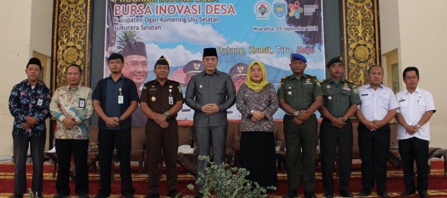 DINAS PMPD KABUPATEN OKU SELATAN GELAR BURSA INOVASI DESA TAHUN 2018