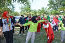GOW KABUPATEN OKU SELATAN GELAR OUTBOUND DAN TEAM BOUNDING
