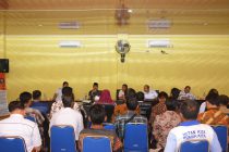 TAPEM GELAR RAPAT PENELAAHAN HASIL VALIDASI PERMOHONAN INVENTARISASI DAN VERIFIKASI PENGUASAAN TANAH DALAM KAWASAN HUTAN DI KABUPATEN OKU SELATAN