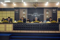 KETUA DPRD OKUS BUKA SIDANG PARIPURNA PEMBAHASAN RKU APBD DAN RANCANGAN PPAS APBD KABUPATEN OKUS  TAHUN 2019 SERTA PROPEMPERDA KABUPATEN OKUS TAHUN 2019