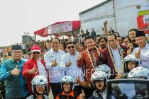 BUPATI OKU SELATAN HADIRI KUNJUNGAN KERJA MENTERI PERHUBUNGAN RI TERKAIT LANUDAD GATOT SUBROTO