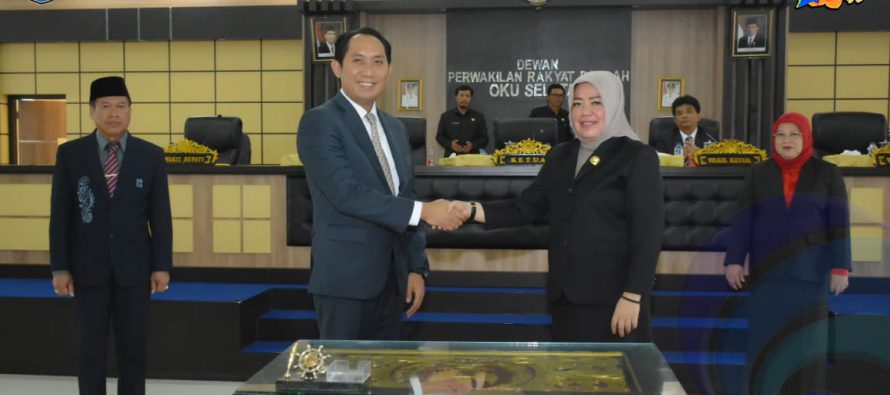 PEMBACAAN RANCANGAN NOTA KESEPAKATAN BERSAMA TENTANG KUA DAN RANCANGAN PPAS APBD KABUPATEN OKU SELATAN TAHUN ANGGARAN 2019