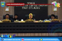 SIDANG PARIPURNA DENGAN AGENDA LAPORAN BANGGAR TERHADAP PEMBAHASAN RKUA DAN RANCANGAN PPAS APBD KABUPATEN OKU SELATAN TAHUN ANGGARAN 2019