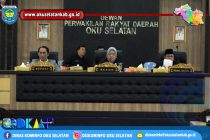 SIDANG PARIPURNA DPRD DALAM RANGKA PEMBAHASAN RKA-OPD RAPBD KABUPATEN OKU SELATAN TAHUN 2019
