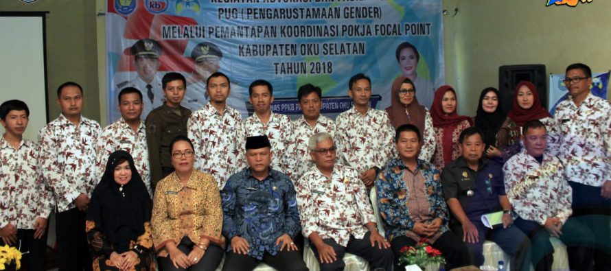 ADVOKASI DAN FASILITASI PUG (PENGARUSTAMAAN GENDER), MELALUI PEMANTAPAN KOORDINASI POKJA FOCAL POINT