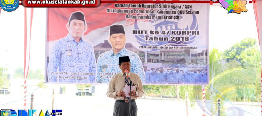 RAMAH TAMAH ASN DI LINGKUNGAN PEMKAB OKU SELATAN DALAM RANGKA PERINGATAN HUT KE-47 KORPRI TAHUN 2018