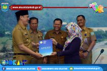 KUNJUNGAN KERJA STAF AHLI DALAM RANGKA AUDIENSI DAN SOSIALISASI PROGRAM UNGGULAN APKASI BIDANG PENINGKATAN MUTU GURU DI KABUPATEN OKU SELATAN