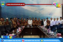 AUDIENSI PEMKAB OKU SELATAN BERSAMA KETUA PWRI PROVINSI SUMATERA SELATAN