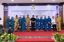 BUPATI OKUS MENERIMA DIPA PETIKAN,  DAFTAR ALOKASI TRANSFER KE DAERAH DAN DANA DESA TAHUN 2019 DARI GUBERNUR SUMSEL