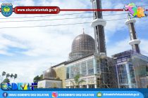 BUPATI DAN WAKIL BUPATI OKU SELATAN TINJAU PEMBANGUNAN TAHAP AKHIR ISLAMIC CENTRE