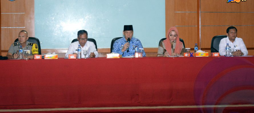 WAKIL BUPATI OKU SELATAN PIMPIN RAPAT PEMANTAPAN PERINGATAN HUT KABUPATEN OKU SELATAN KE-15 TAHUN 2019
