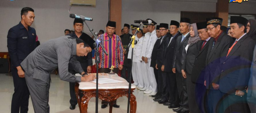BUPATI OKU SELATAN LANTIK 197 PEJABAT PIMPINAN TINGGI PRATAMA, ADMINISTRATOR DAN PENGAWAS DI LINGKUNGAN PEMKAB OKU SELATAN