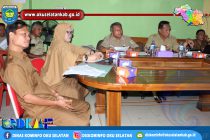 KOORDINASI PEMBAHASAN STANDAR OPERASIONAL PROSEDUR PADA DINAS PENANAMAN MODAL DAN PELAYANAN PERIZINAN SATU PINTU