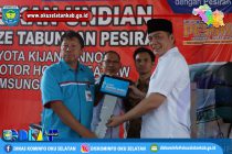 PENARIKAN UNDIAN GRAND PRIZE TABUNGAN PESIRAH PERIODE 37 OLEH BANK SUMSELBABEL CABANG MUARADUA