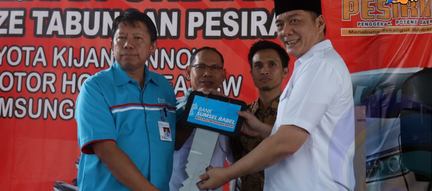 PENARIKAN UNDIAN GRAND PRIZE TABUNGAN PESIRAH PERIODE 37 OLEH BANK SUMSELBABEL CABANG MUARADUA