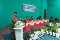 BAGIAN PEREKONOMIAN GELAR SOSIALISASI PENYALURAN KREDIT BANK KEPADA PETANI DI KECAMATAN BPRRT