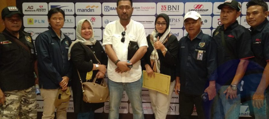 KEPALA DISKOMINFO OKU SELATAN BERSAMA PWI OKU SELATAN HADIRI HPN 2019 DI SURABAYA