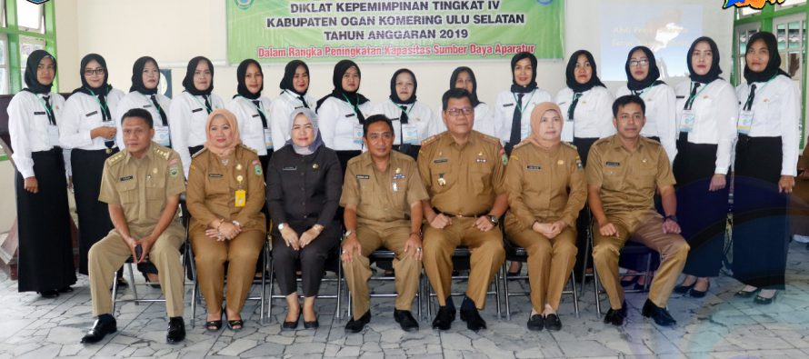 ASISTEN III BUKA SECARA RESMI DIKLAT PIM IV YANG DIIKUTI 40 PEJABAT ESELON IV LINGKUP PEMKAB OKU SELATAN