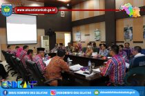 SEKDA PIMPIN RAPAT PEMBAHASAN PERUBAHAN KEDUA ATAS PERATURAN BUPATI OKU SELATAN NOMOR 43 TAHUN 2018