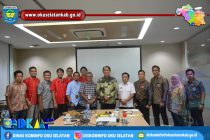 AUDIENSI BUPATI OKU SELATAN BERSAMA  PT. TELKOMSEL REGION SUMBAGSEL TERKAIT INFRASTRUKTUR JARINGAN DI OKU SELATAN