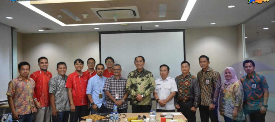 AUDIENSI BUPATI OKU SELATAN BERSAMA  PT. TELKOMSEL REGION SUMBAGSEL TERKAIT INFRASTRUKTUR JARINGAN DI OKU SELATAN