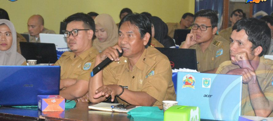 DINAS KOMINFO OKU SELATAN GELAR PELATIHAN TEKNIS SIRUP v. 2.3 TAHUN 2019