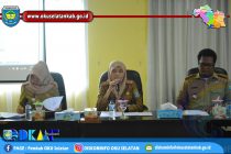BAGIAN HUKUM SETDA OKU SELATAN GELAR RAPAT KOORDINASI TERKAIT RAN HAM