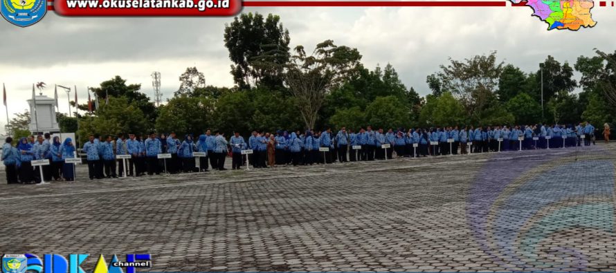 PEMKAB OKU SELATAN GELAR UPACARA HARI KESADARAN NASIONAL BULAN APRIL 2019