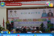 DINAS KESEHATAN OKU SELATAN GELAR LOMBA BALITA INDONESIA TINGKAT KABUPATEN OKU SELATAN TAHUN 2019