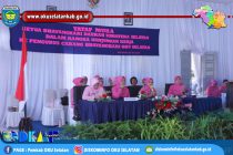 USAI TATAP MUKA BERSAMA PENGURUS CABANG BHAYANGKARI OKU SELATAN, KETUA BHAYANGKARI POLDA SUMSEL BERWISATA AIR DI DANAU RANAU