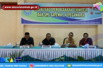 BKPSDM OKU SELATAN GELAR SOSIALISASI PERENCANAAN E-KINERJA DAN SMS GATEWAY KEPEGAWAIAN DI LINGKUNGAN PEMKAB OKU SELATAN