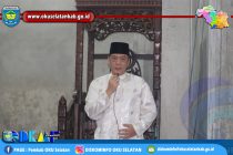 WAKIL BUPATI OKU SELATAN BERIKAN BANTUAN KEPADA ANAK YATIM PIATU DAN BANTUAN  MASJID, PADA SAFARI RAMADAN 1440 H PEMKAB OKU SELATAN DI DESA ULU DANAU KECAMATAN SINDANG DANAU