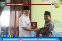 LAKSANAKAN RAKOR DAN STUDI TIRU PARIWISATA DI DANAU RANAU, PLT.BUPATI MESUJI TAKJUB AKAN KEINDAHAN DANAU RANAU KABUPATEN OKU SELATAN