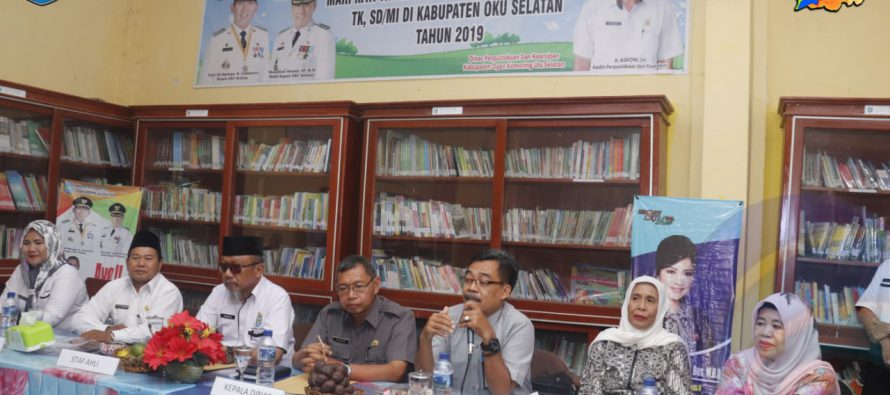 DINAS PERPUSTAKAAN DAN KEARSIPAN KABUPATEN OKU SELATAN GELAR LOMBA BERCERITA TINGKAT SD/MI