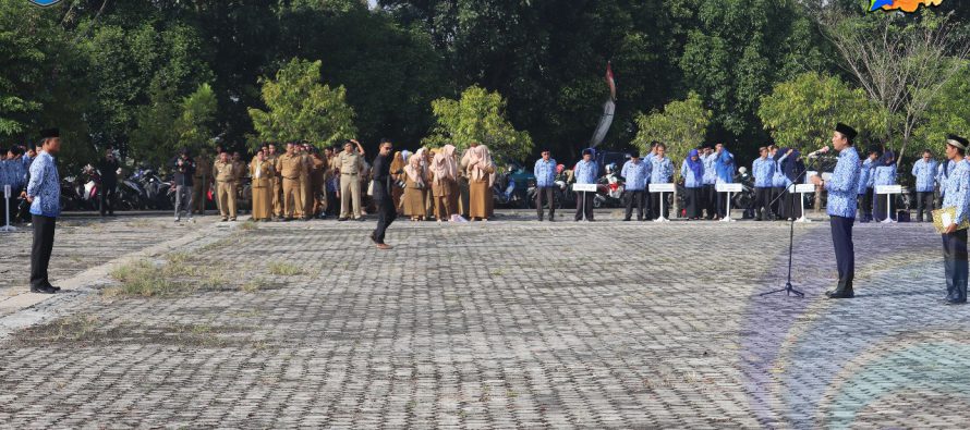 USAI UPACARA PERINGATAN HARI LAHIR PANCASILA KE 74, PEMKAB OKU SELATAN GELAR HALAL BIHALAL HARI RAYA IDULFITRI 1440 H DI HALAMAN KANTOR BUPATI OKU SELATAN