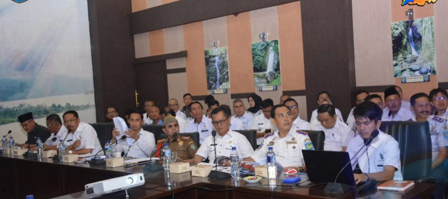 BUPATI HADIRI RAPAT PEMANTAPAN PERSIAPAN KEGIATAN FDR KE XXII KABUPATEN OKU SELATAN